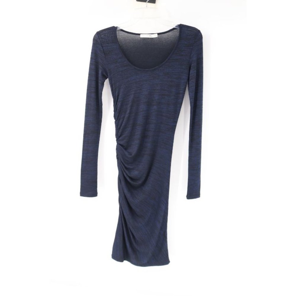 Rag & bone dress Womens XS ruched side long sleeve short rayon blend lightweight